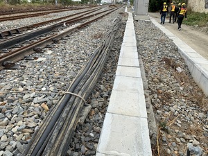 臺鐵成功追分段鐵路雙軌化新建工程(通訊纜線及管道部分)