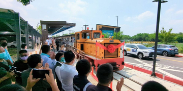 故宮南院五分車 通車典禮!!