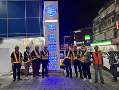 賀! 桃園鐵路地下化中壢臨時站電訊工程徹夜完成